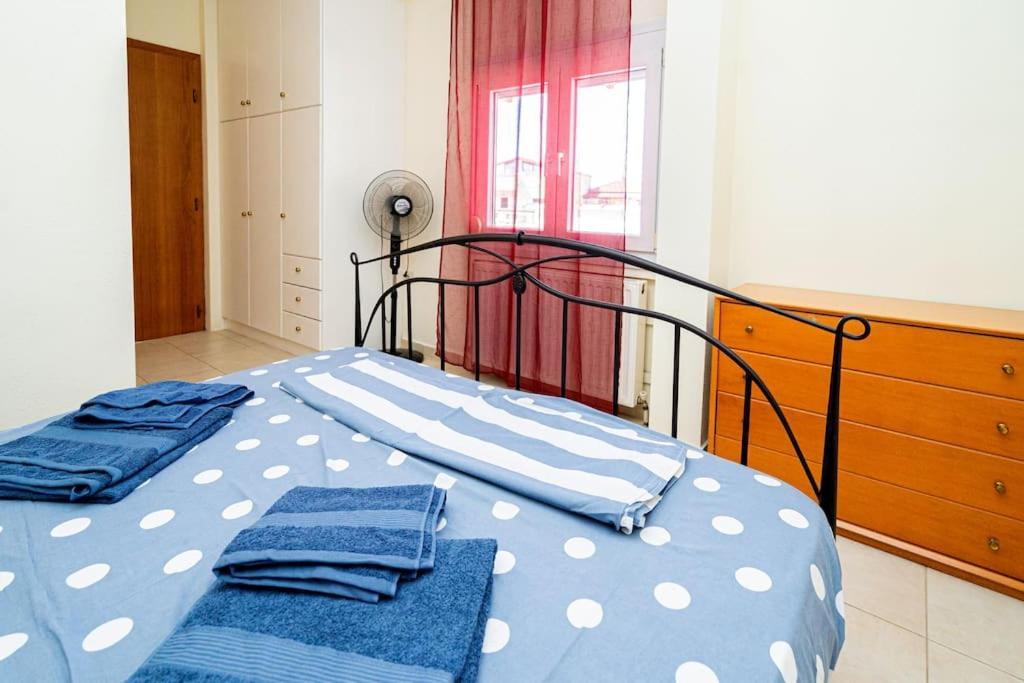 Finas Penthouse,Private Terrace,Great View,Mins From Sea Apartment Kavála Luaran gambar
