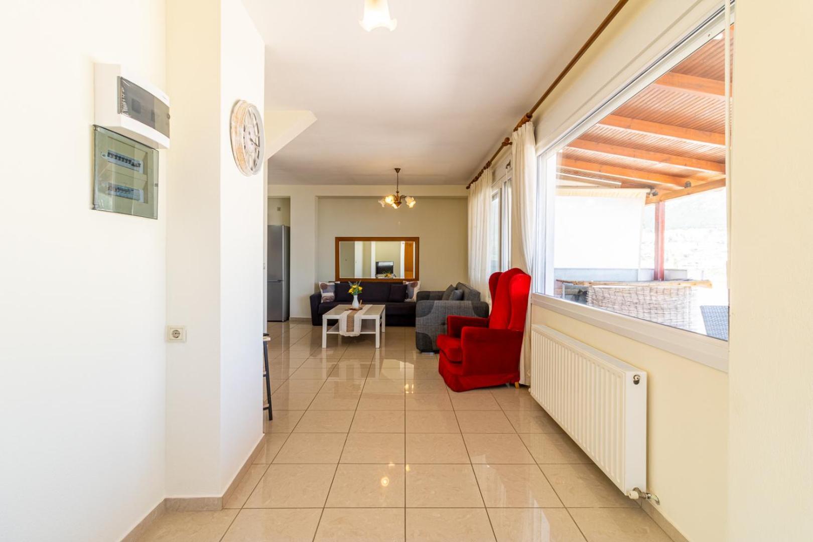 Finas Penthouse,Private Terrace,Great View,Mins From Sea Apartment Kavála Luaran gambar